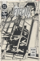 Detective Comics #628 Batman Cover by Michael Golden, Comic Art