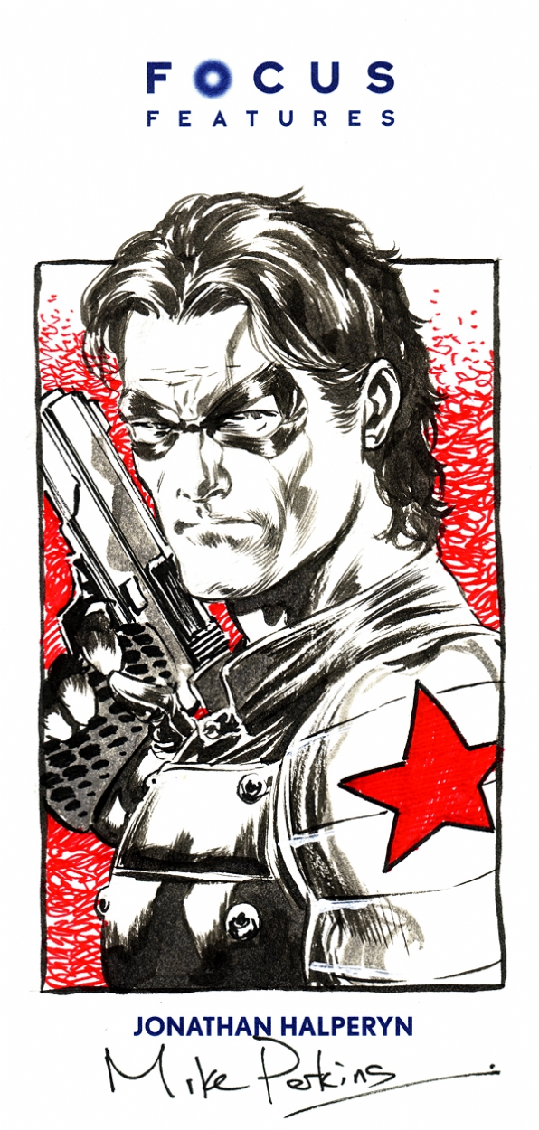 #12 - Mike Perkins - Winter Soldier Comic Art