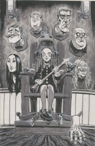 Aaron Conley's Wednesday's - Addams Family Trophy Wall, Comic Art