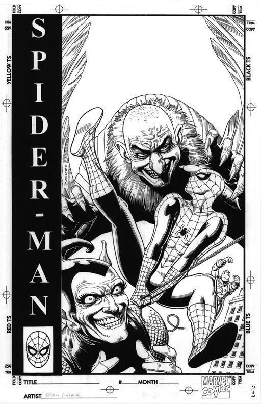 Brian Bolland Spider-Man Megazine #6 Pin-Up, in Chris C's Bolland