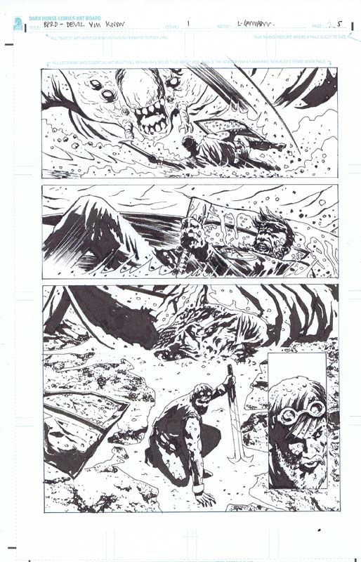 B.P.R.D. The Devil You Know 1 page 5 by Laurence Campbell, in Shannon ...