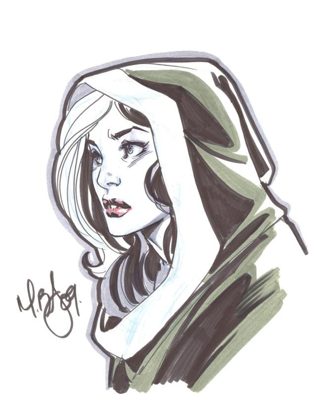 Rogue by Mark Brooks, in Eric T's Brooks, Mark Comic Art Gallery Room
