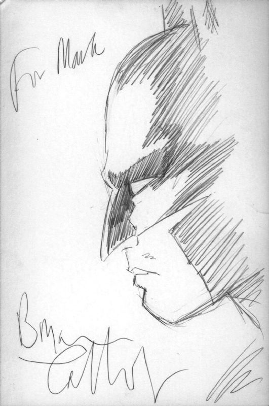 Bryan Talbot Batman In Mark Sedds Batman Comic Art Gallery Room 6548