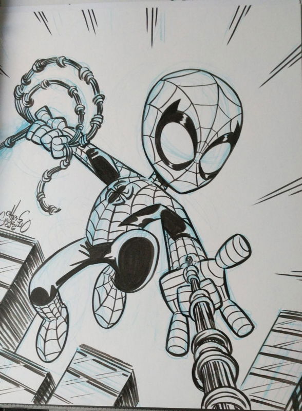 Chris Giarruso - spider-man, in Mark Sedd's Commissions - Misc Comic ...