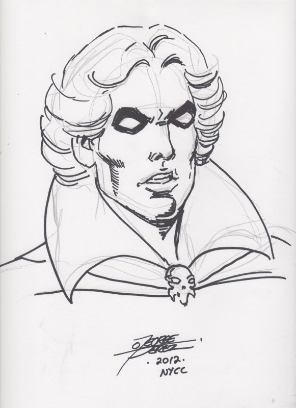 Adam Warlock by George Perez * New York Comic Con 2012, in Trevor ...