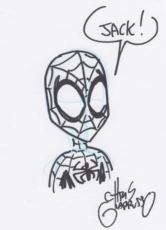 Spider-Man by Chris Giarrusso * New York Comic Con 2012, in Trevor ...