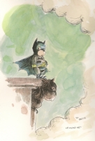 Batman (Winnie the Pooh style) by Charles Wilson III Comic Art