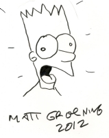 Bart Simpson by Matt Groening Comic Art