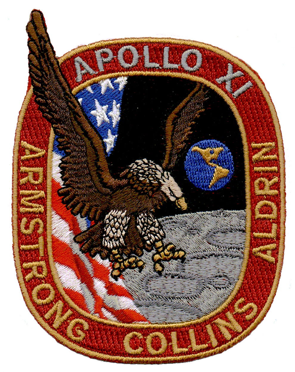 Apollo 11 Rejected Pencil Prelim In Brian Peck S To Infinity And   Apollo 11 Patch 