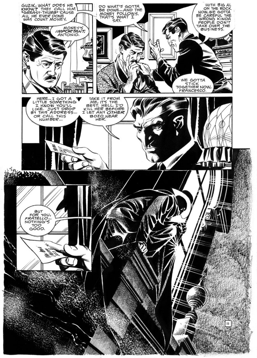 Shadow Strikes #13 page 12, in Brian Peck's Who Knows What Evil Lurks ...