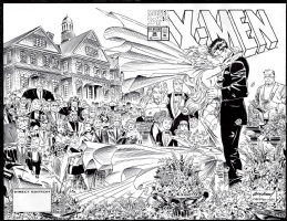 X-Men #30 Cover Comic Art