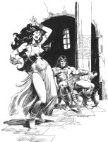 Conan Portfolio - plate 4, Comic Art