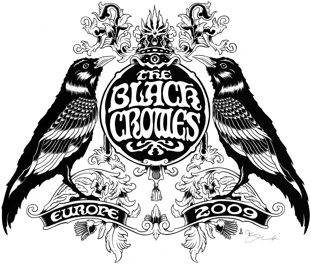 black crowes tshirts