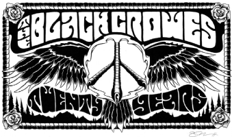 Black Crowes Rolling Papers Art Comic Art