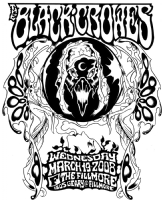 Black Crowes Poster - Fillmore March 19th, 2008 Comic Art