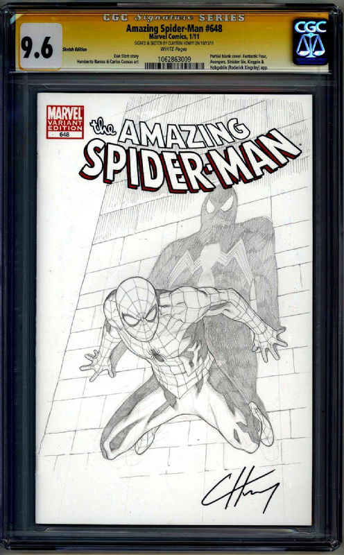 Clayton Henry - Spider-man - Amazing Spiderman 648, in Mike SpiderJunkie's  Spidey gallery Comic Art Gallery Room