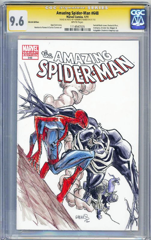 Spider-man vs Venom and Green Goblin - Humberto Ramos - Amazing ...