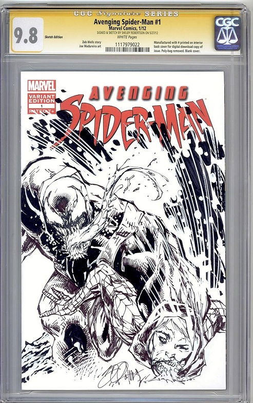 Venom crushing Spiderman - Shelby Robertson - Avenging Spider-man, in ...