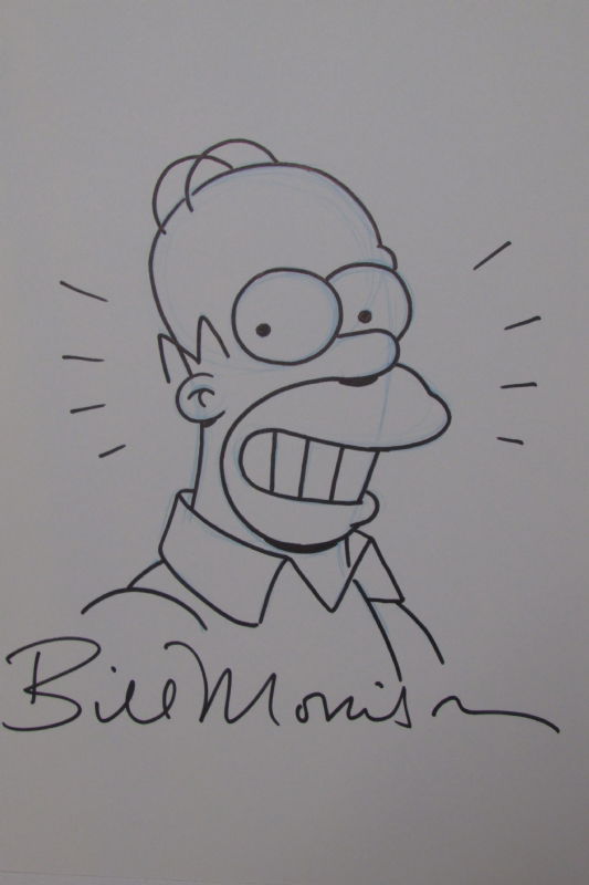 Bill Morrison Homer Simpson, in Michael Benham's Commissions and Con ...