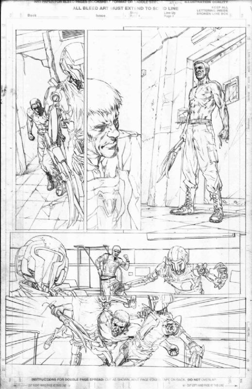 GI JOE I, in Oscar Jimenez Garrido's BIG ART BUNDLE FOR SALE Comic Art ...