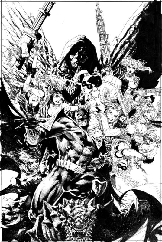 DC Rebirth Batman #1 variant cover by Philip Tan, in J M T's Philip Tan  Comic Art Gallery Room