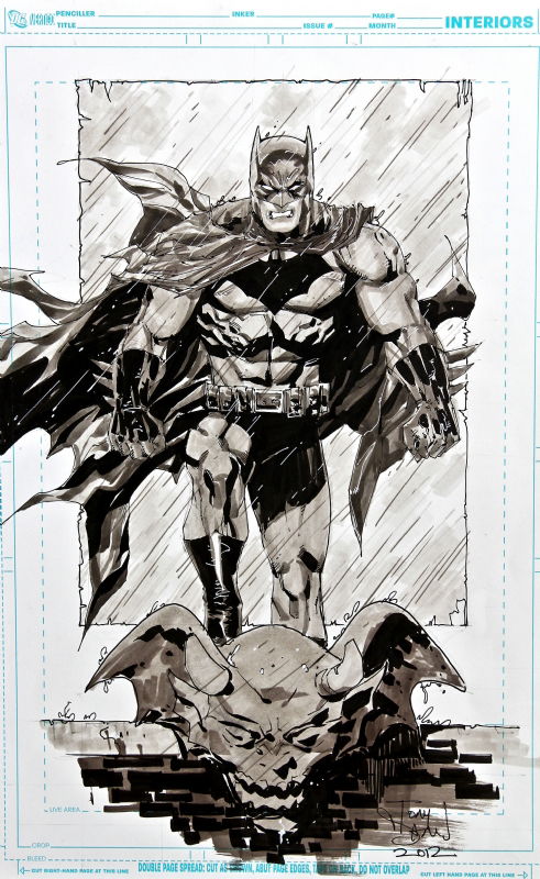 Batman By Tony Daniel In J M Ts Tony Daniel Comic Art Gallery Room 