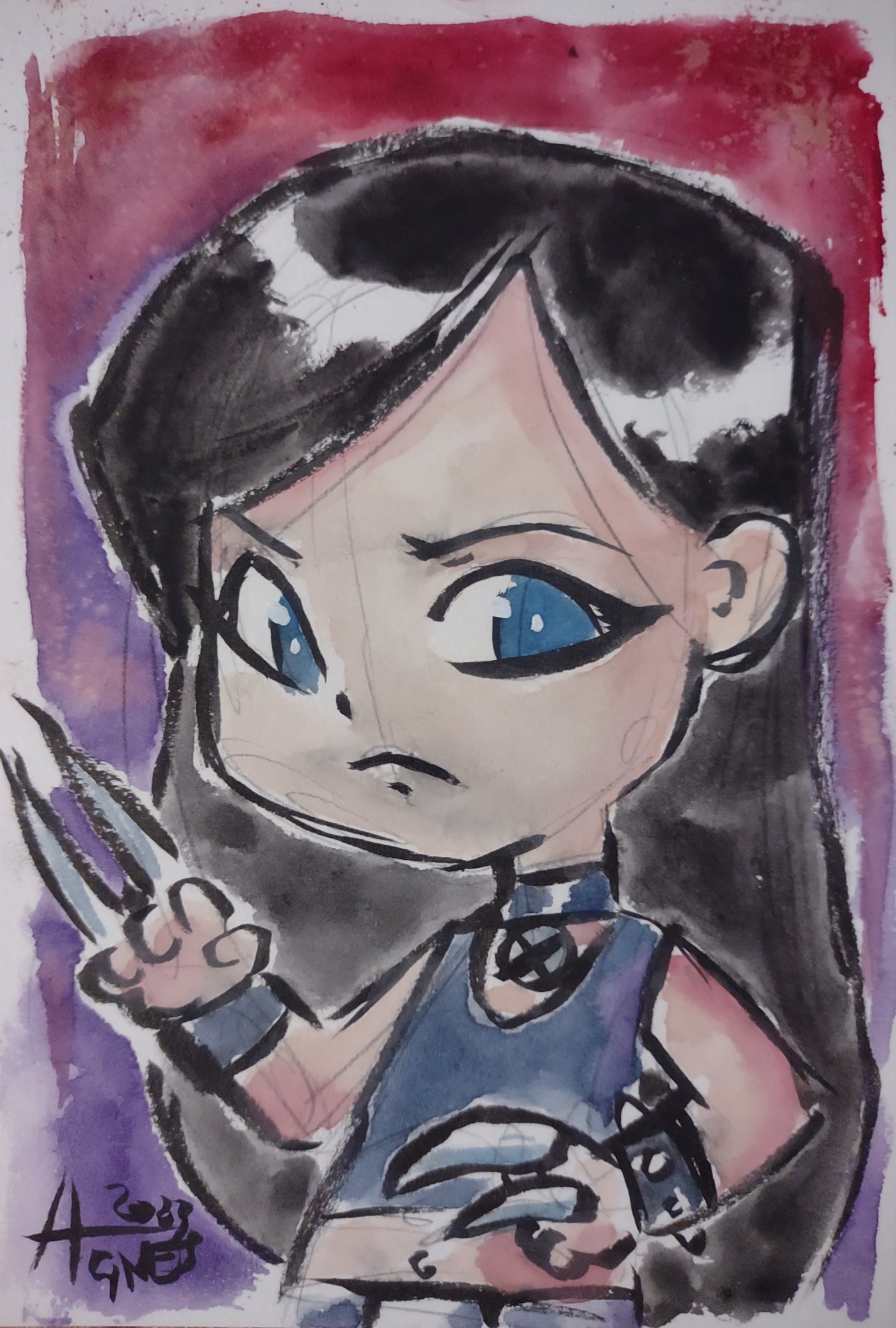 X 23 Commission In Misty And Kristy Pucketts X 23 Commissions Comic Art Gallery Room