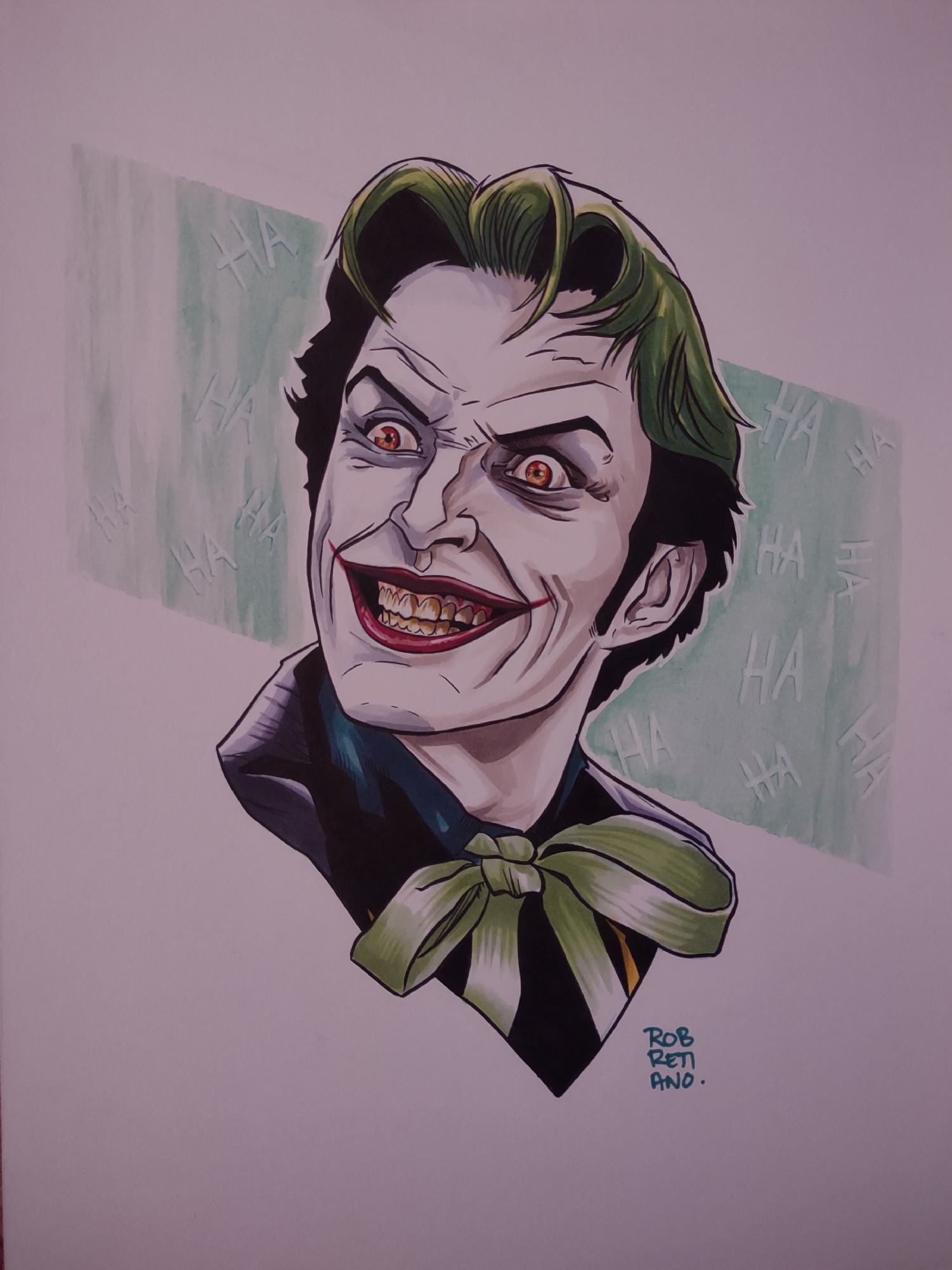 Joker commission , in Misty and Kristy Puckett's Batman villains ...