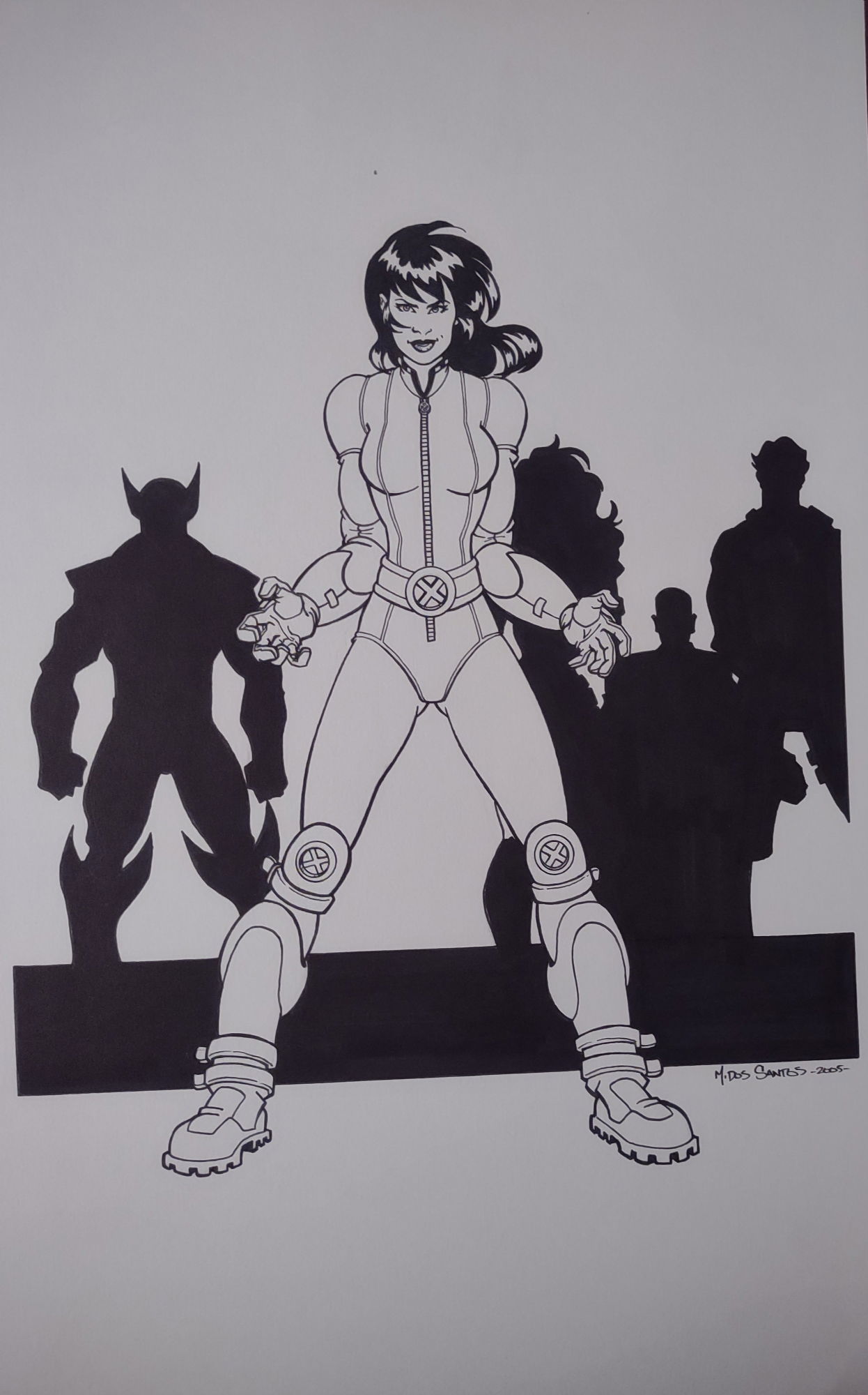 Jubilee Commission In Misty And Kristy Puckett S X Men Commissions Comic Art Gallery Room