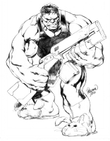Smart Hulk by Carlo Pagulayan Comic Art
