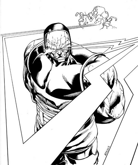 Darkseid by Robert Atkins, in John Braun's Misc. Comic Art Gallery Room