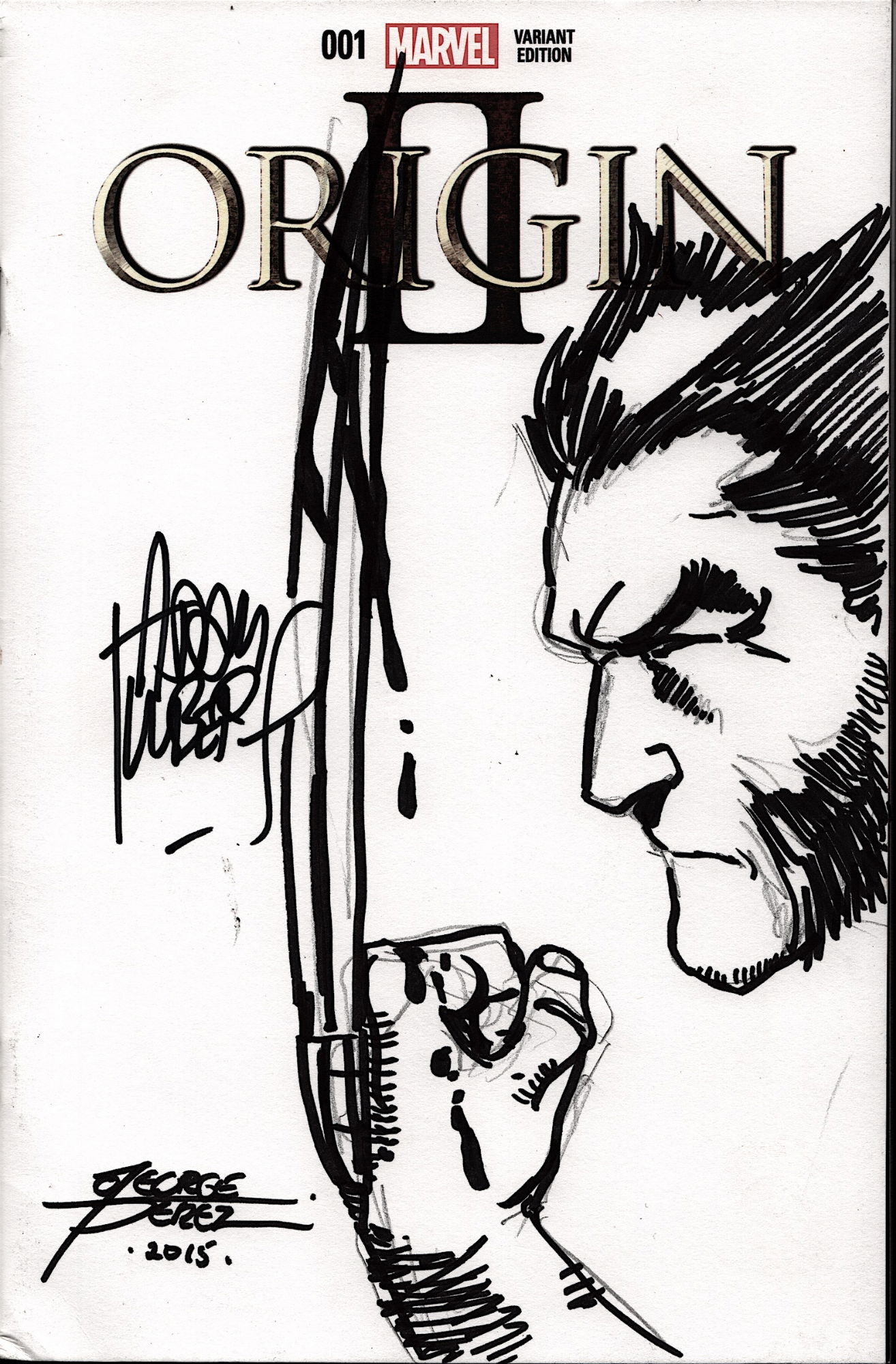 Wolverine Origins Blank Cover - Snikt, In Michael Lovitz's Perez Pin ...