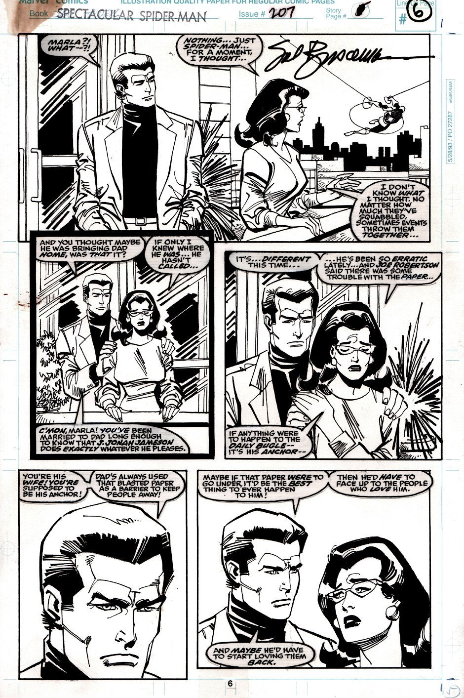 Spectacular Spider-Man 207 p06, in Michael Lovitz's Spider-Man [misc ...