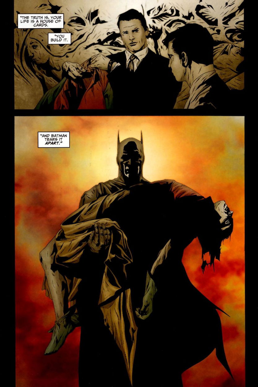 Batman Jekyll & Hyde #3  Jae Lee, in J B's Batman Comic Art Gallery Room