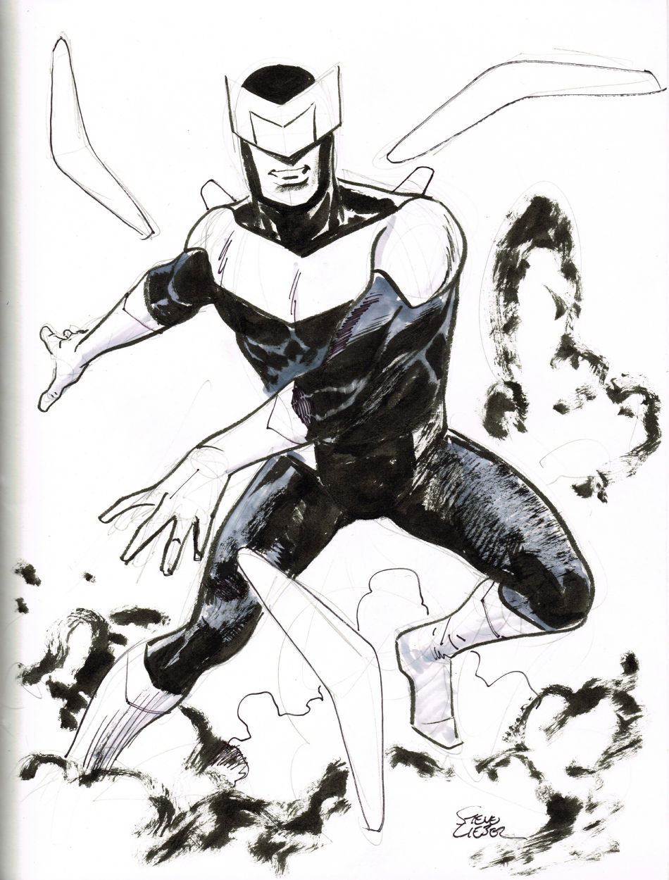 Boomerang - Steve Lieber, In J B's Justin's Sketchbook Comic Art ...