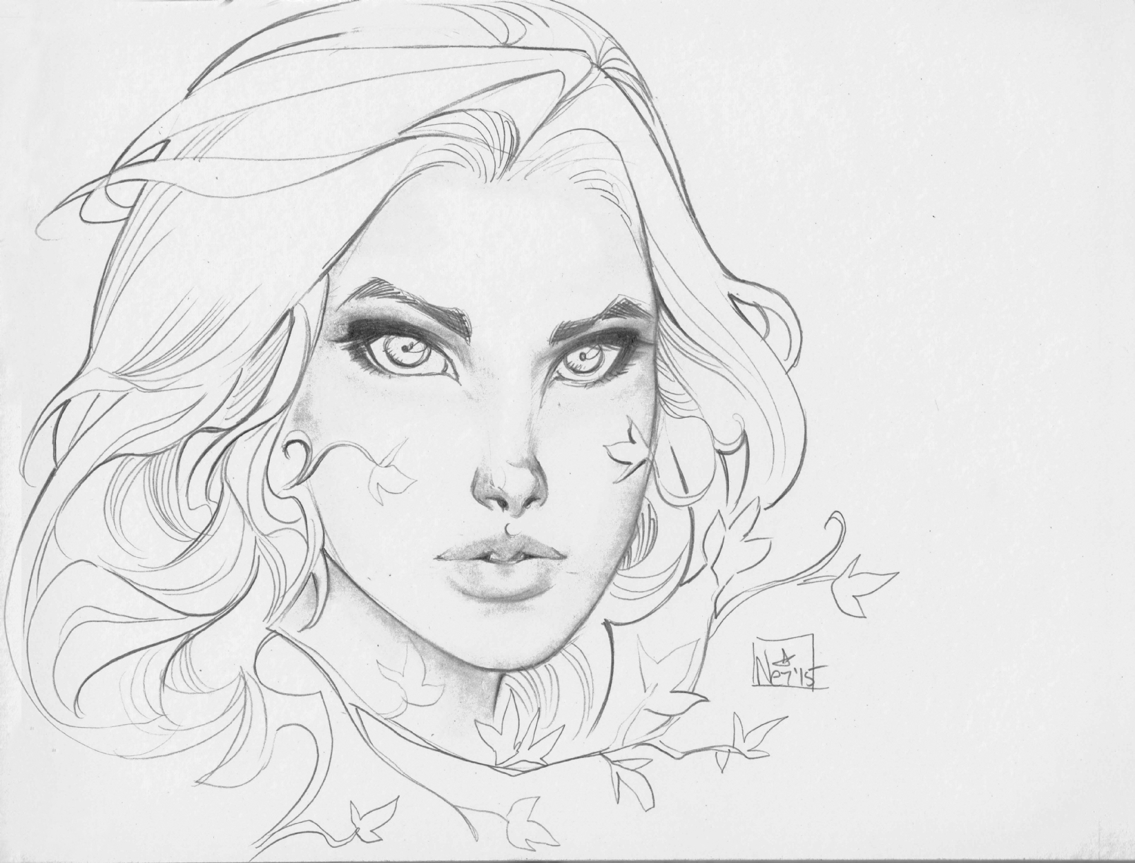 Poison Ivy - Nei Ruffino (Kristina's Sketchbook), in J B's Kristina's ...