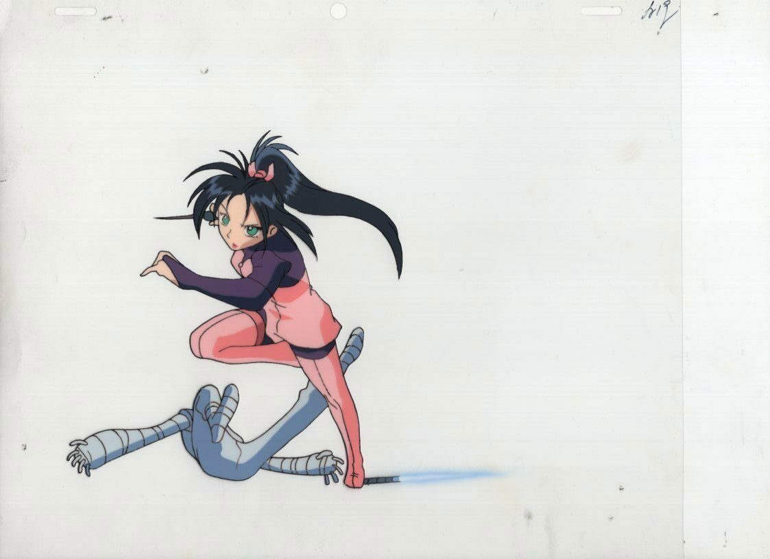 Devil Hunter Yohko anime cels