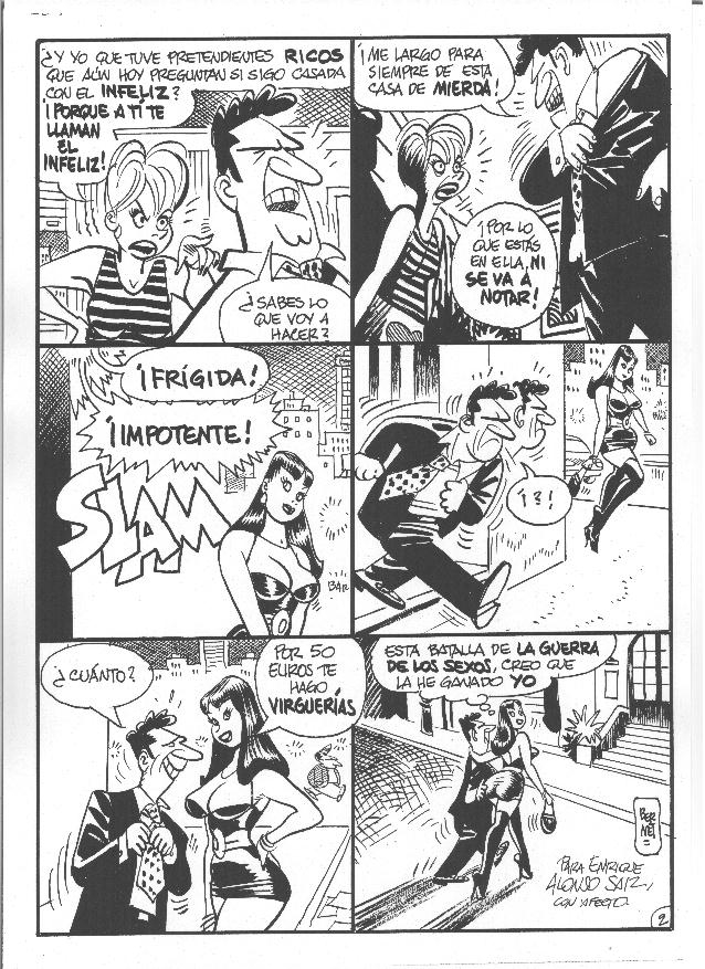 CLARA DE NOCHE PAGE 2 Comic Art
