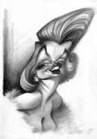 Jessica Rabbit & Roger Rabbit - Original Drawing - Joan Vizcarra