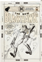 Blackhawk 245 Cover, Comic Art