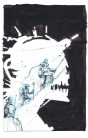 Debris 4 cover - Riley Rossmo, Comic Art