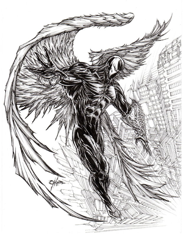 Spawn, Redemption takes Flight, in Calvin Henio's Pencils & Inks Comic ...