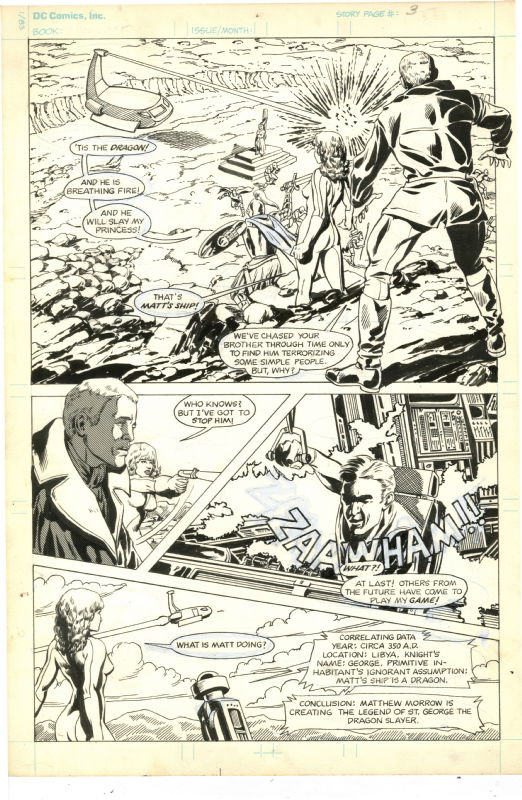 Topper Helmers - New Talent Showcase Dragon Slayer Page 3 DC Comics ...