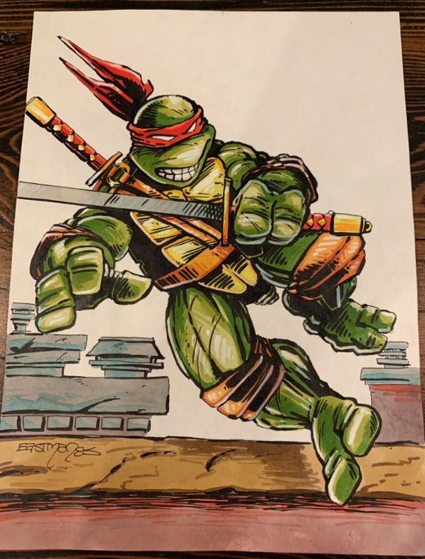 Ninja Turtles - 1985 Leonardo, in Dan Tracz's Teenage Mutant Ninja ...