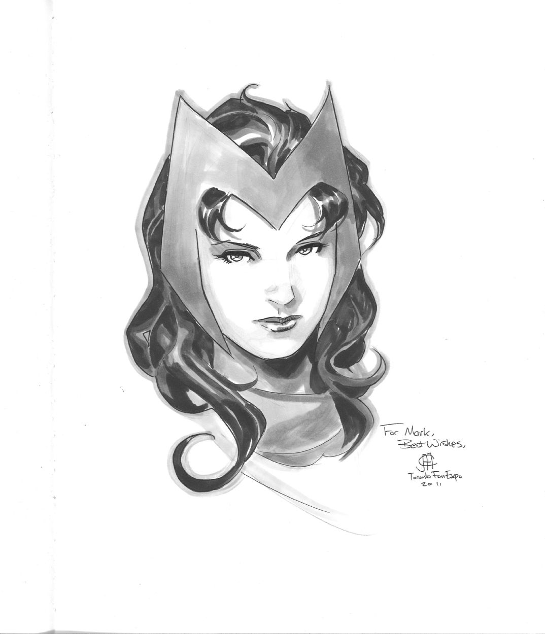 Jim Cheung - Scarlet Witch, in Mark Bona's Jim Cheung Comic Art Gallery ...