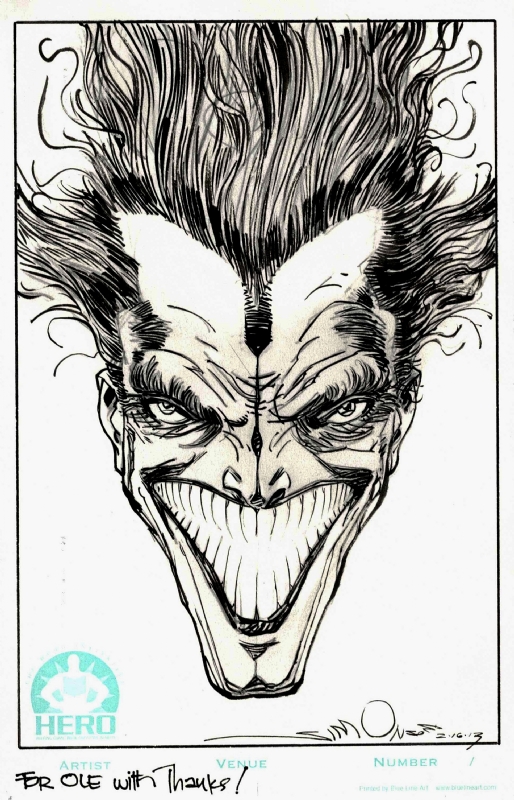 Joker - Walter Simonson, in Ole H's Batman Comic Art Gallery Room