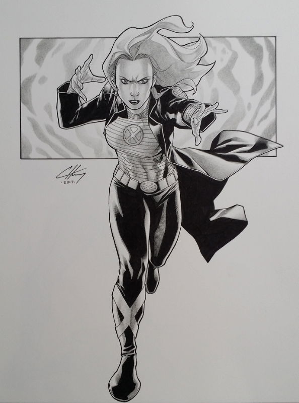 Jean Grey by Clayton Henry, in Jackie Tam's Misc. Comic Art Gallery Room