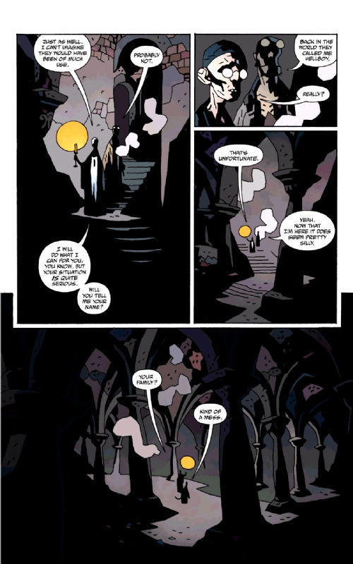 Hellboy in Hell: #8, Page 7 by Mike Mignola, in Samuel M. Rojas's ...