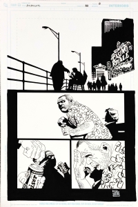 100 Bullets #88, Page 8 by Eduardo Risso, Comic Art
