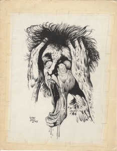 The Scream (1976) by Gene Day, Comic Art